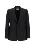 Saint Laurent pinstripe wool blazer
