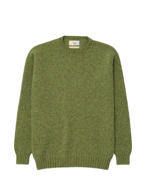 Fortela Shetland Crewneck wool-knit sweater