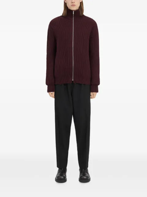 MM6 Maison Margiela ribbed cotton jacket
