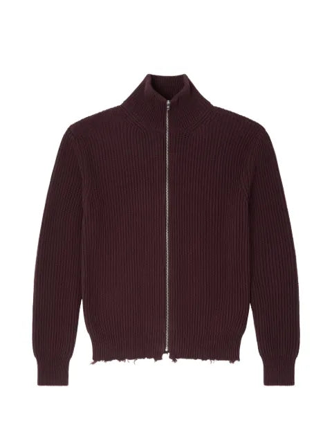MM6 Maison Margiela ribbed cotton jacket