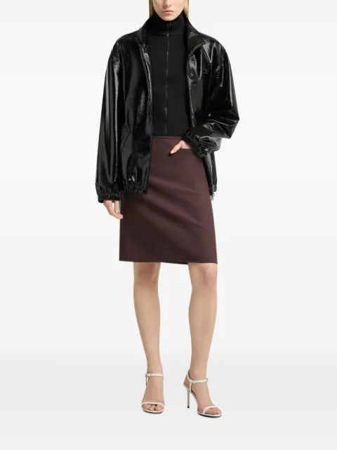 Courrèges Vinyl tracksuit jacket