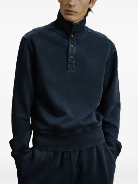 ENTIRE STUDIOS button-placket sweater