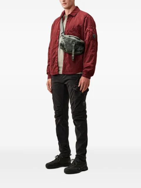 C.P. Company Chrome-R Lens padded button overshirt