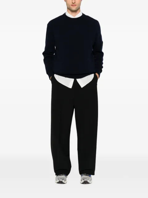 C.P. Company Lens-detail wool sweater