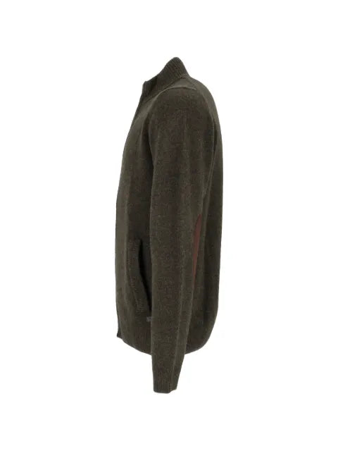 Barbour Essential elbow-patch cardigan