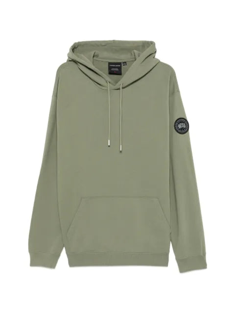 Canada Goose logo-patch hoodie