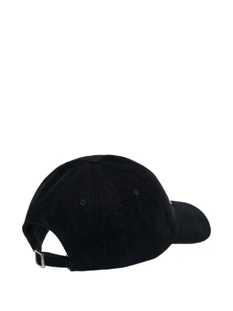 Wooyoungmi embroidered corduroy baseball cap