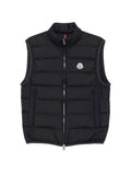 Moncler quilted logo-patch gilet