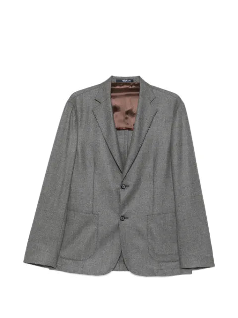 Barba single-breasted notch-lapel jacket