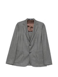 Barba single-breasted notch-lapel jacket