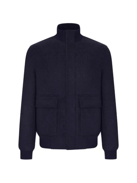 Brunello Cucinelli high-neck bomber jacket