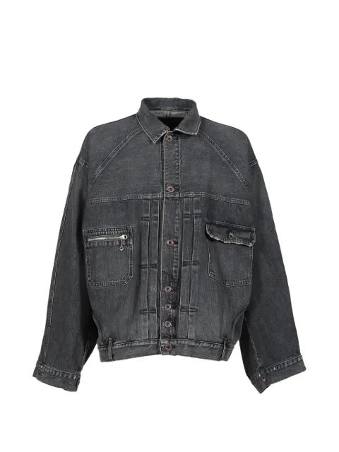 DAIRIKU Inception washed denim jacket