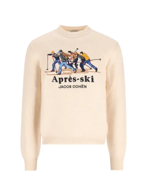 Jacob Cohën embroidered sweater