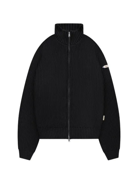 RETERNITY L'Atelier rib-knit cotton cardigan