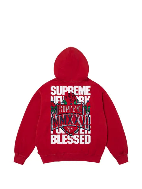 Supreme Blessed appliqué hoodie