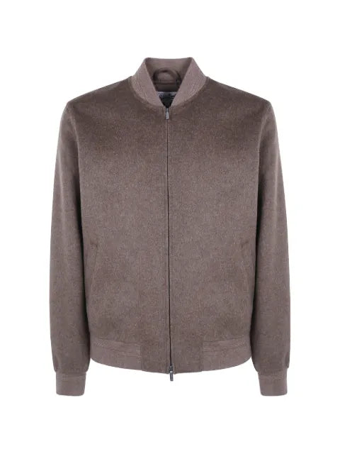 MC2 Saint Barth zip-up wool bomber jacket