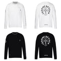 CHROME-HEARTS Men's Long-Sleeve T-shirt Sweatshirt K9010