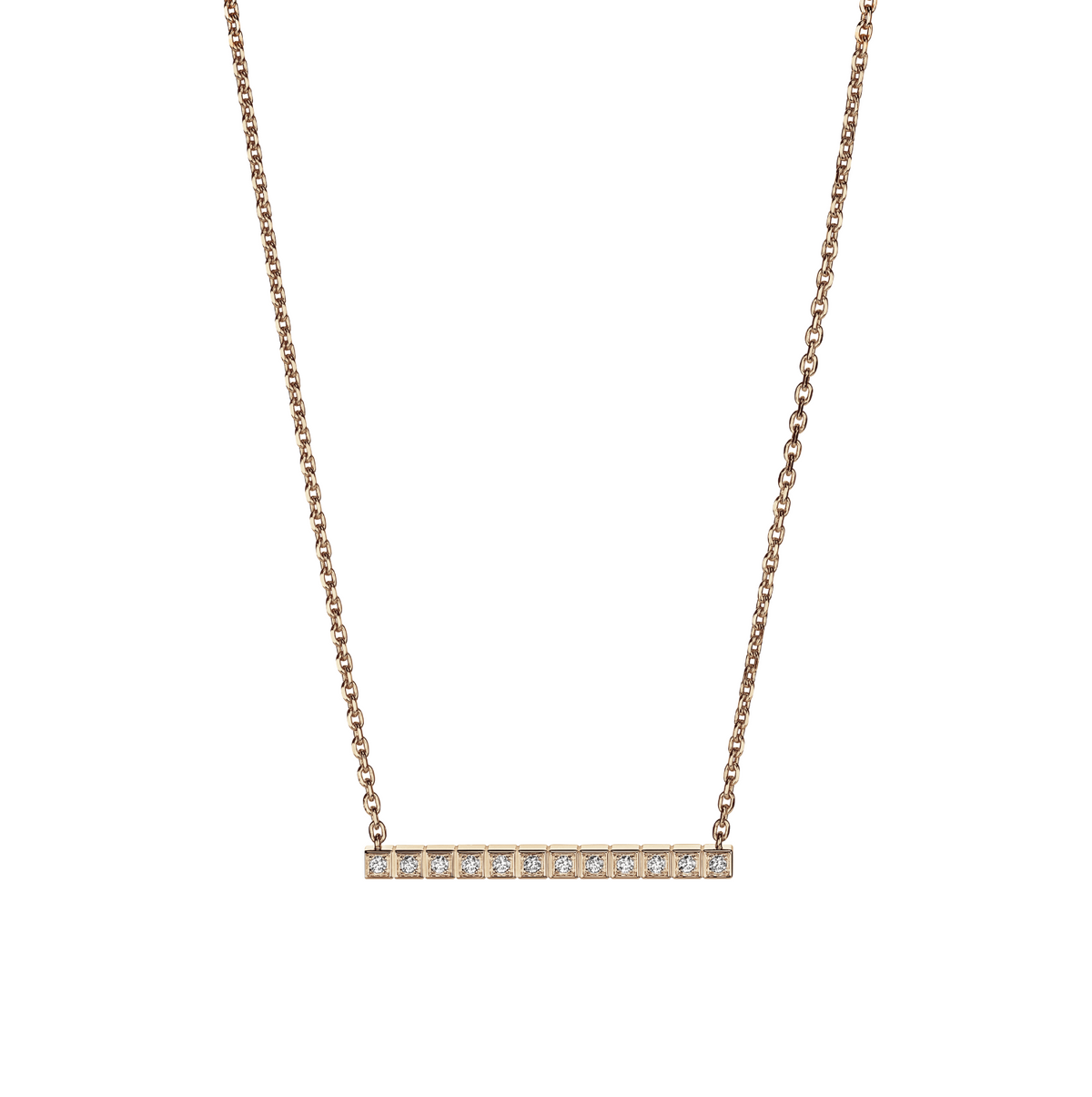 CHOPARD ICE CUBE FULL-SET DIAMONDS NECKLACE