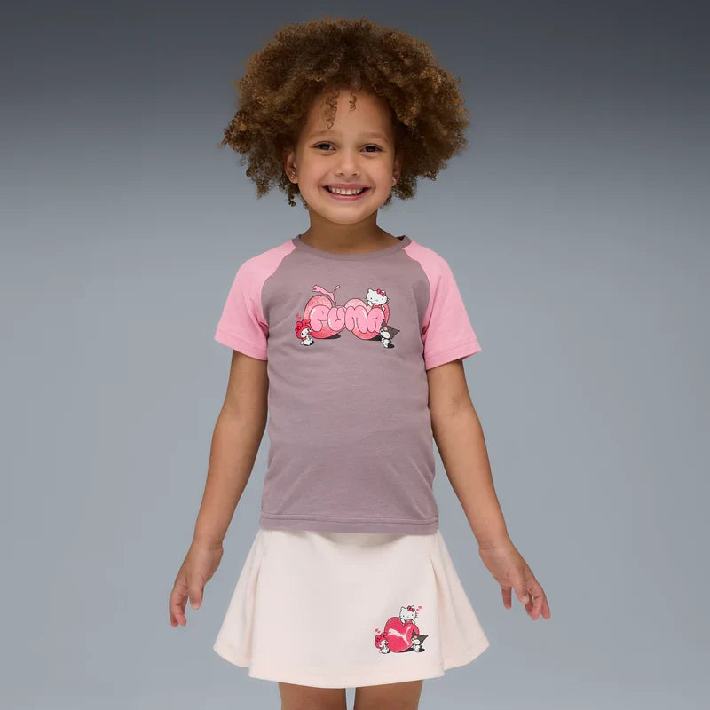 Kids Puma X Hello Kitty Friends Slim Tee