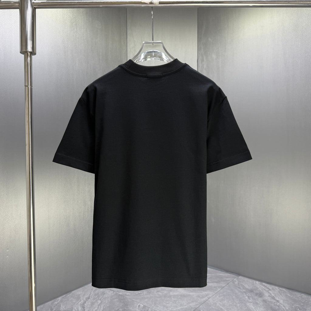 Moncler Double Badge T-Shirt Black