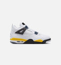 Air Jordan 4 Retro Rare Air Tour Yellow Men's Lifestyle Shoe – White/Dark Blue Grey/Black/Tour Yellow