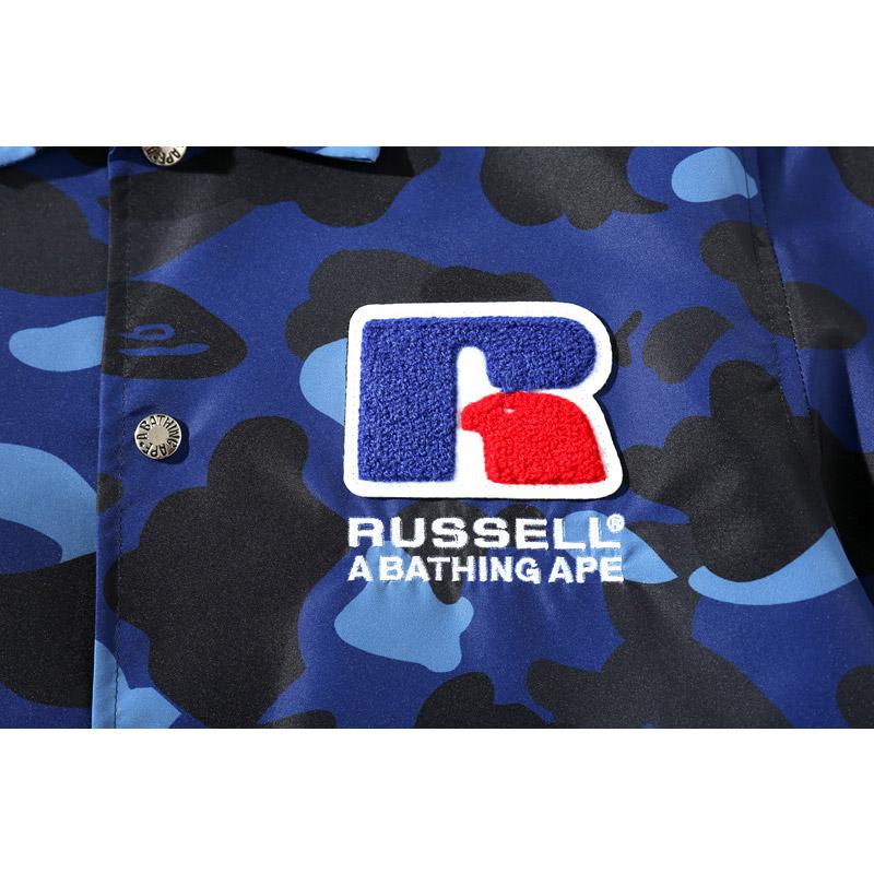 Bathing Ape Jacket Street Men's Jacket Loose Camouflage Coach Jacket