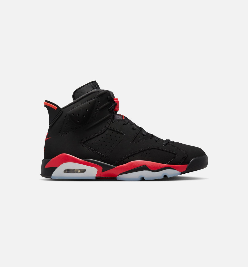 Air Jordan 6 Retro Infrared Salesman Men's – Black/Light Crimson