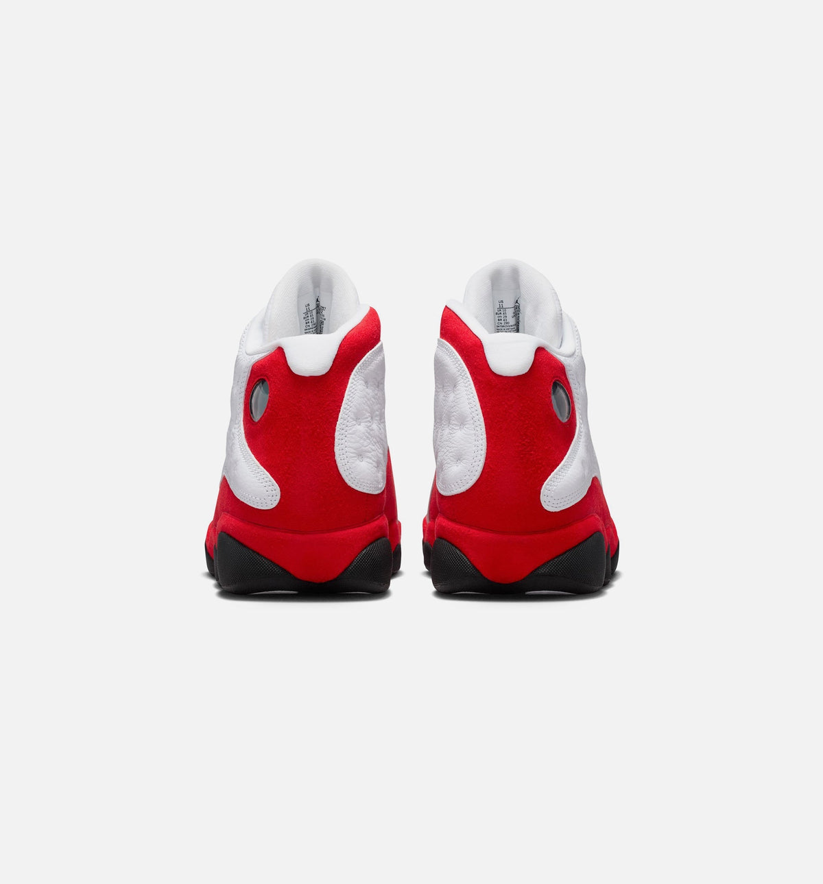 Air Jordan 13 Retro White and University Red Men's Lifestyle Shoe – White / Black / True Red