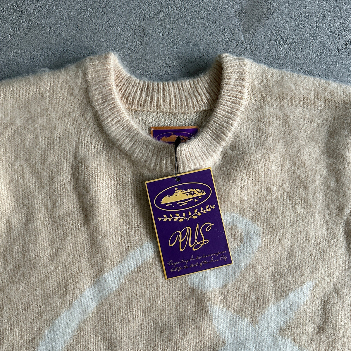 Corteiz Mohair Beige