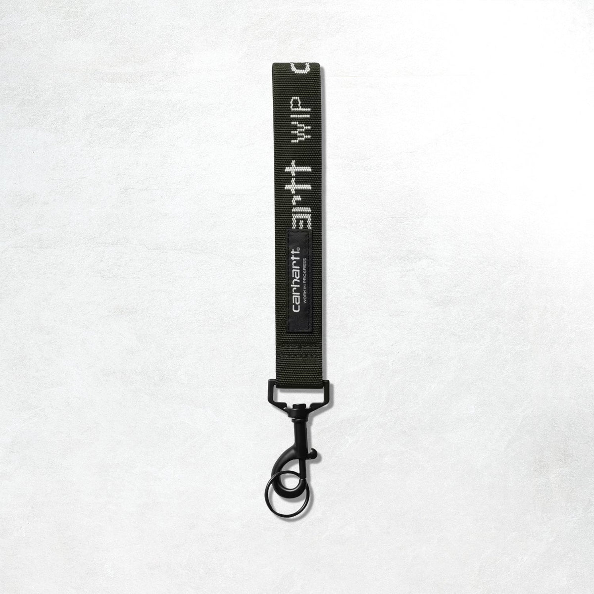 Carhartt WIP Script Keyholder: Opuntia / White