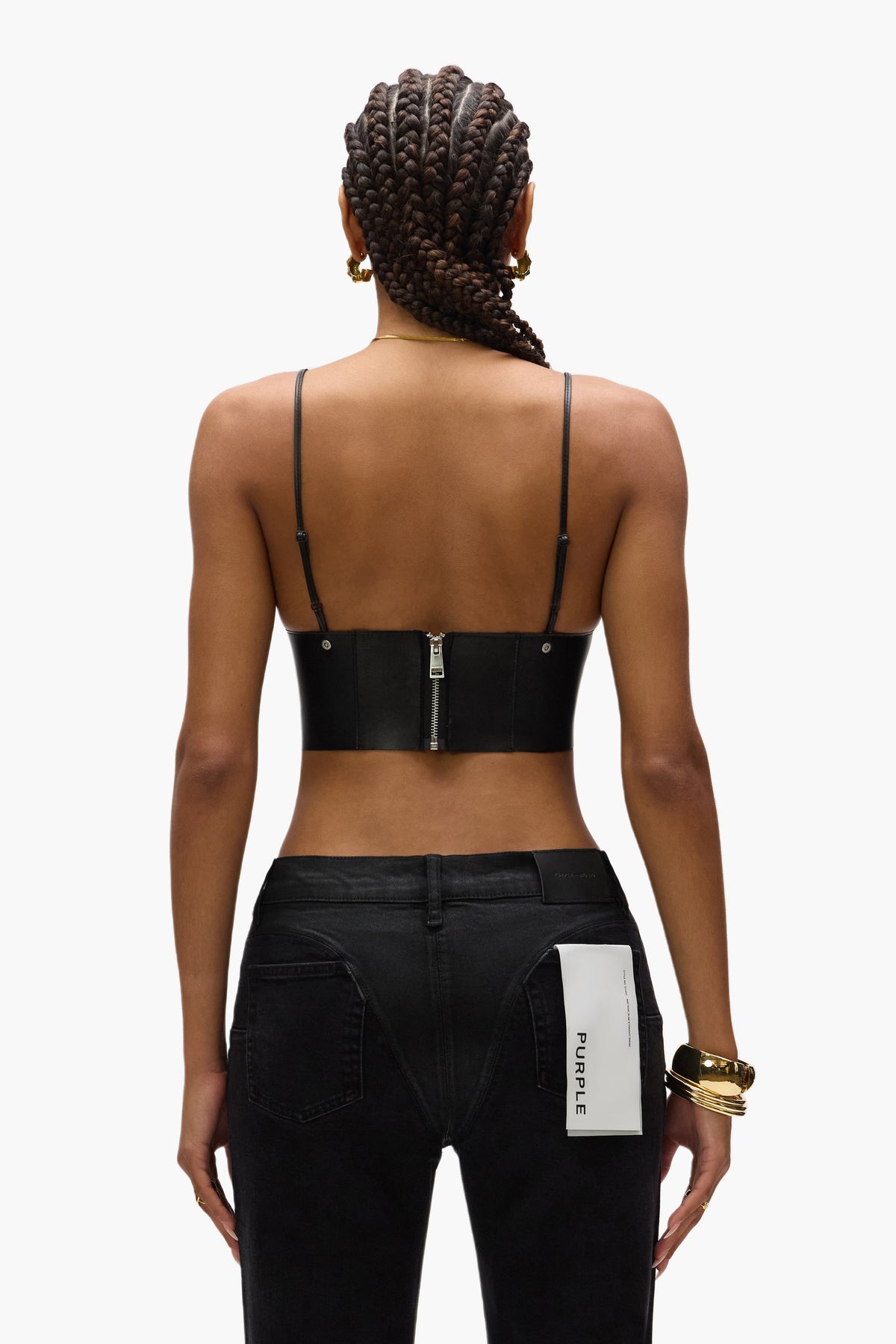 Leather Bralette