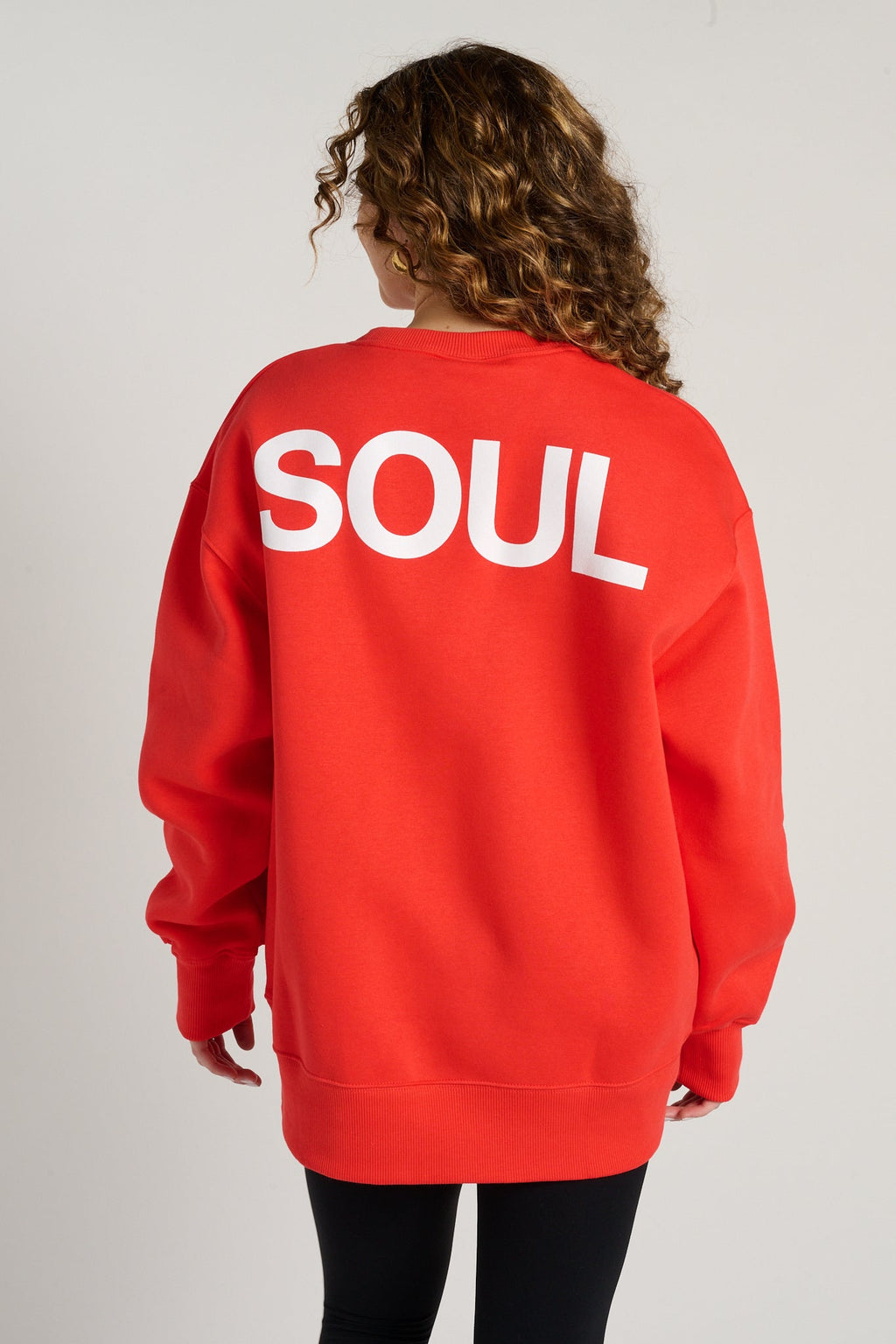 Oversized Crew-Neck Sweatshirt