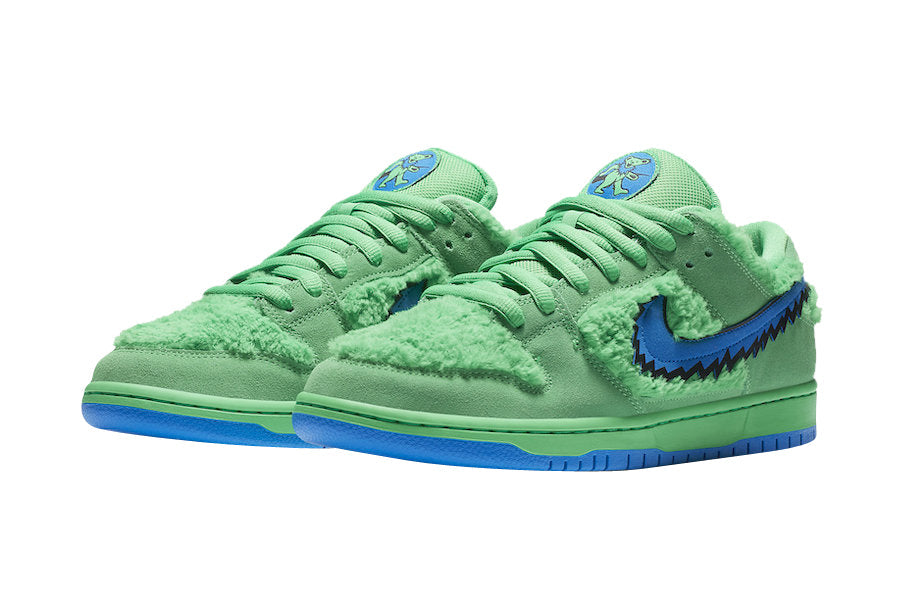 Grateful Dead X Nike SB Dunk Low Green Bear CJ5378-300
