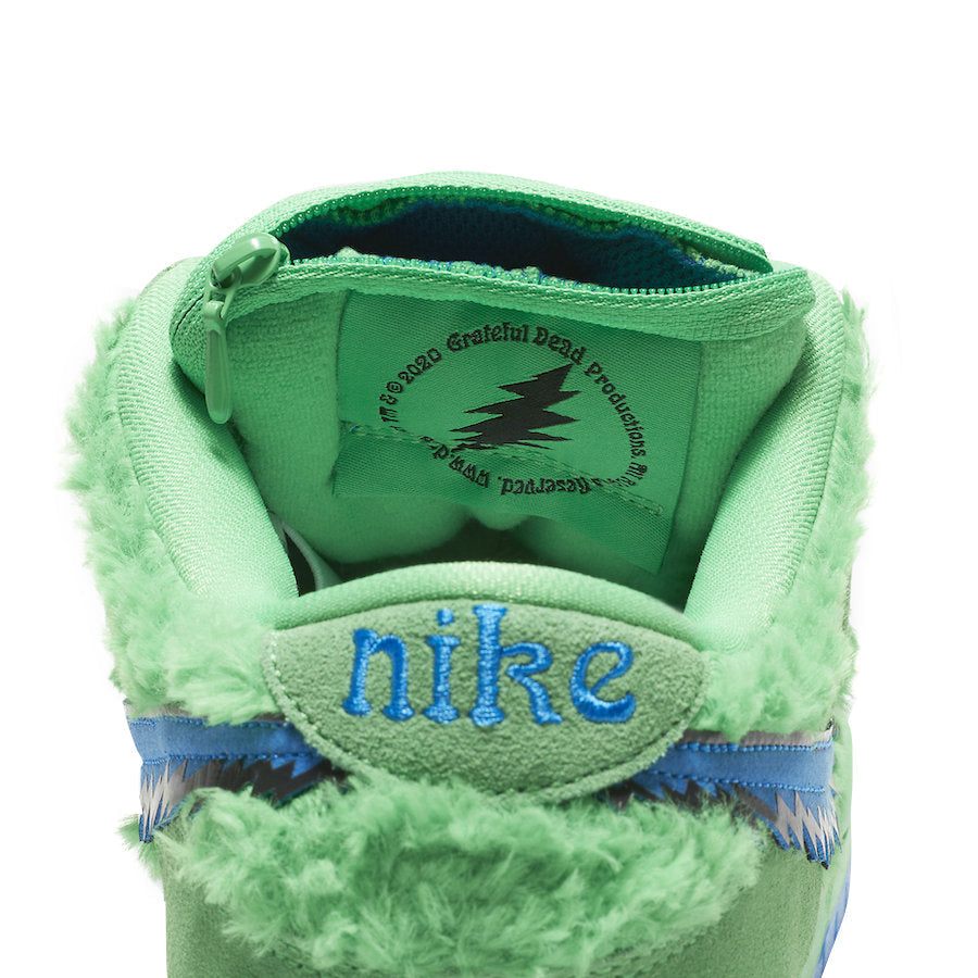 Grateful Dead X Nike SB Dunk Low Green Bear CJ5378-300