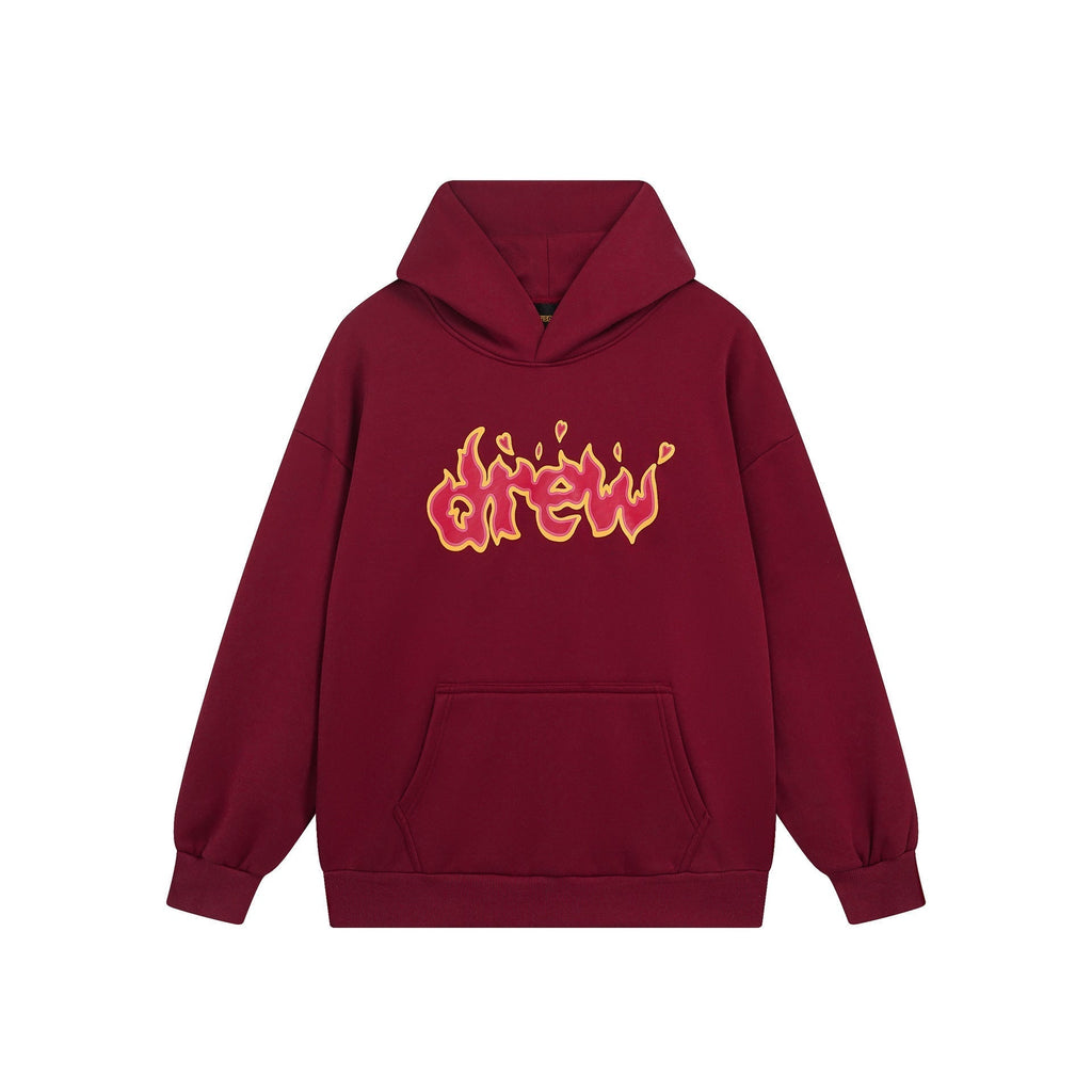 Drew House Hoodie Unisex Loose Casual Fleece Hoodie