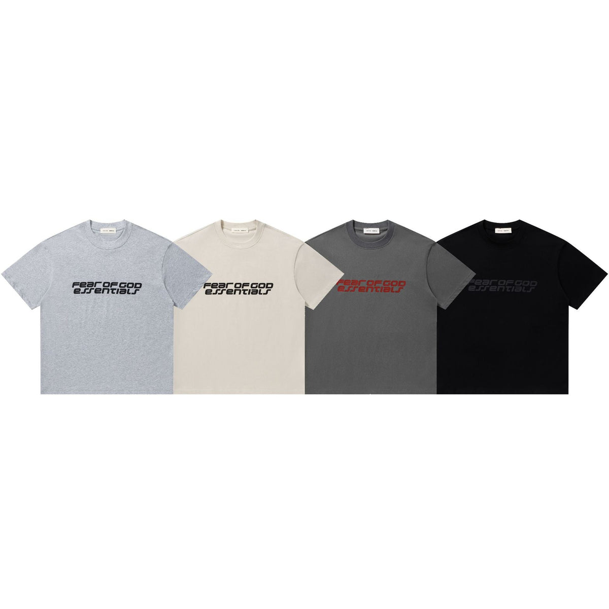 Fear Of God Essentials 26 Rubber Graphic Crew Neck T Shirt Unisex