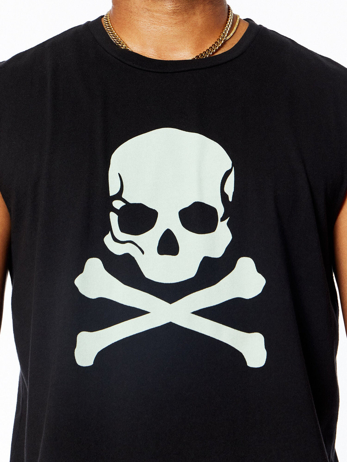 BLACK ALL SOULS MUSCLE TANK