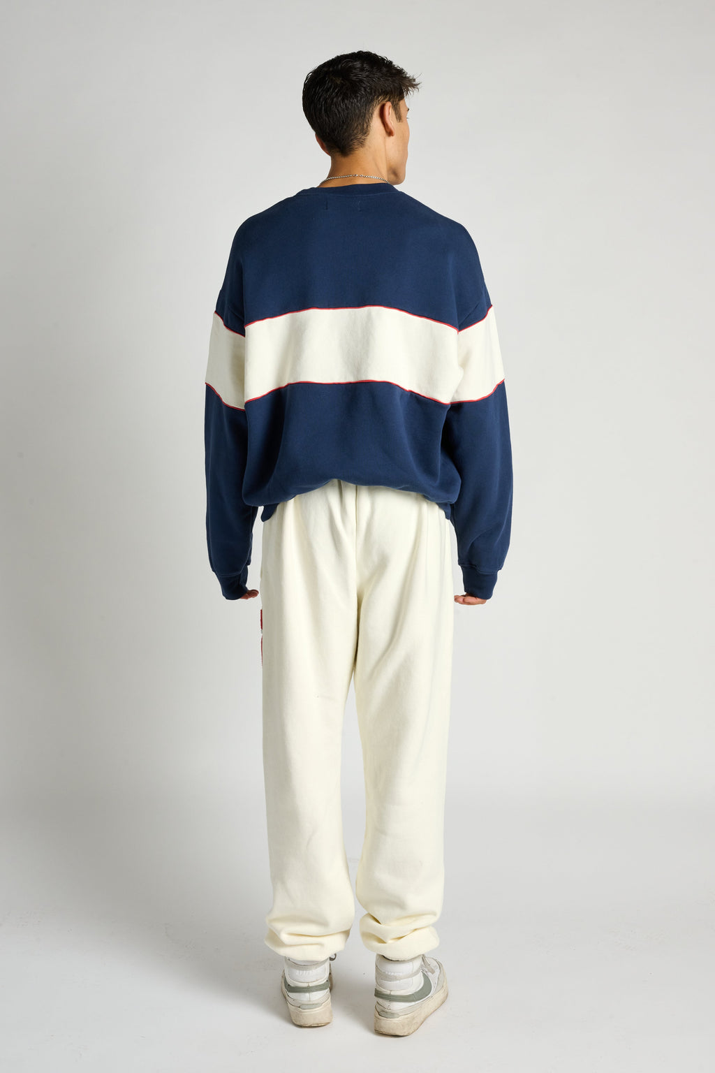 Dakota Rugby Crew Neck w/ Chenille Patch