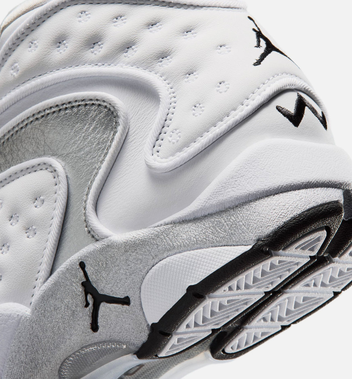 Women's Air Jordan OG White Metallic Silver