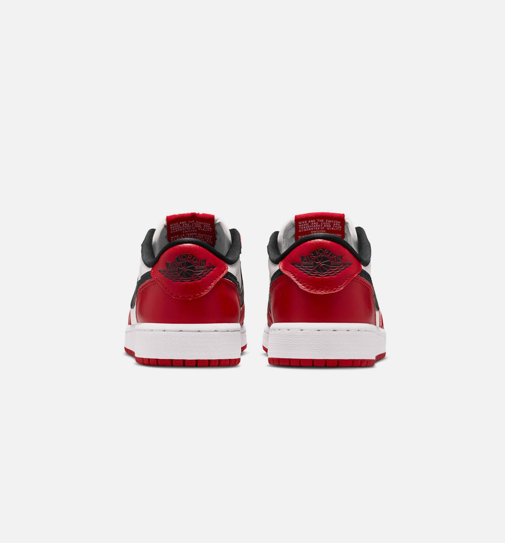 Air Jordan 1 Retro Low OG Grade School Lifestyle Shoe - Varsity Red/Black/Summit White
