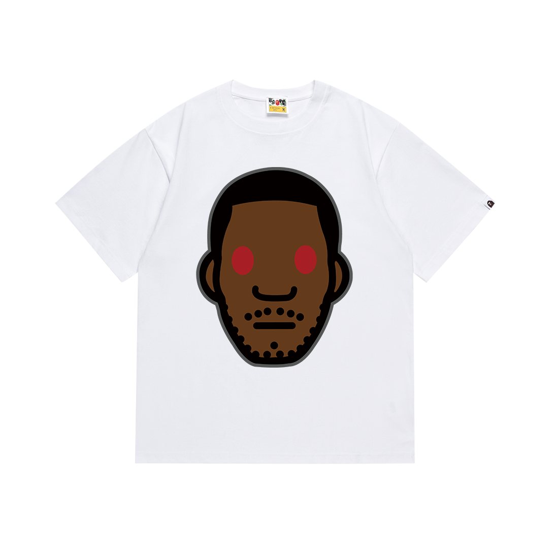 BAPE Face Graphic Short-Sleeve T-Shirt
