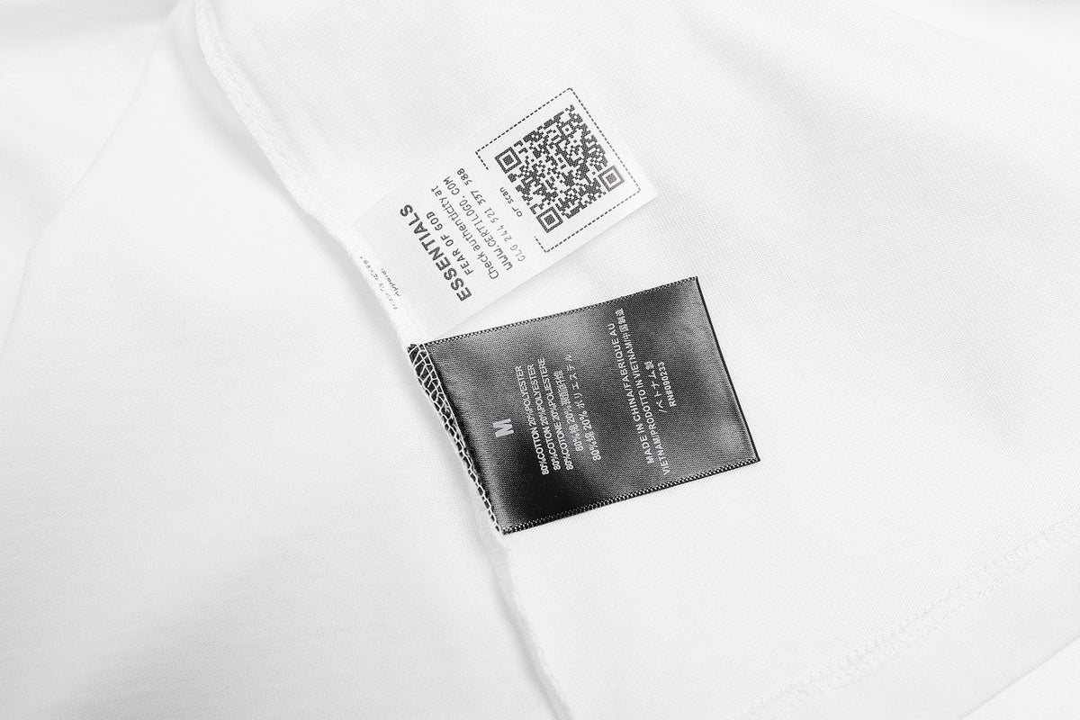 ESSENTIALS FG Monogram Chest Graphic T-Shirt