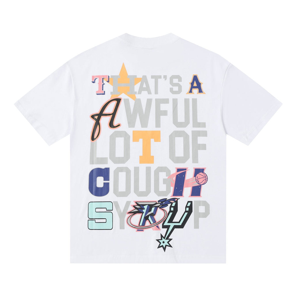 THAT'S A AWFUL LOT OF COUGH SYRUP Front & Back Graphic T-Shirt