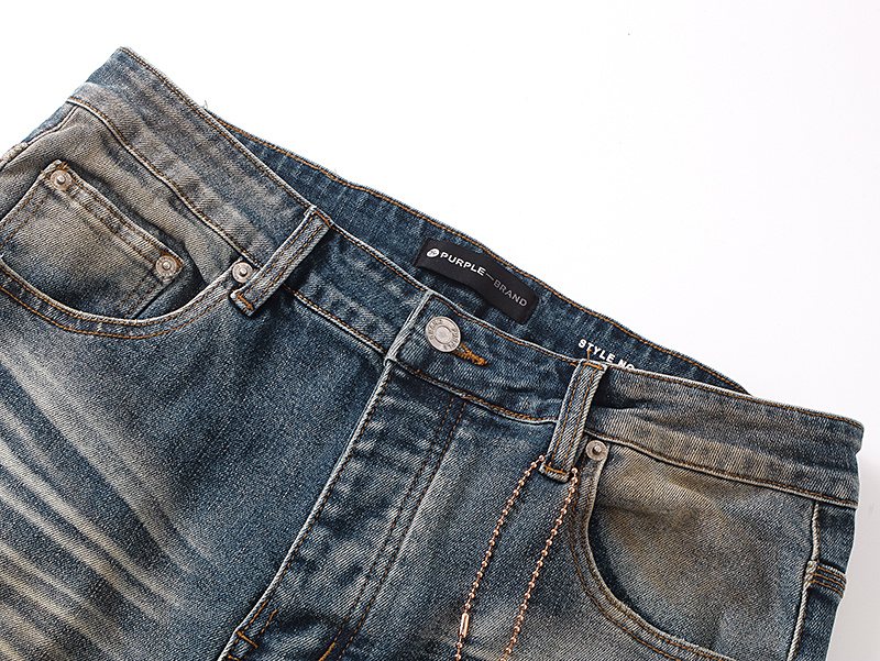Purple Brand Distressed Flare Jeans