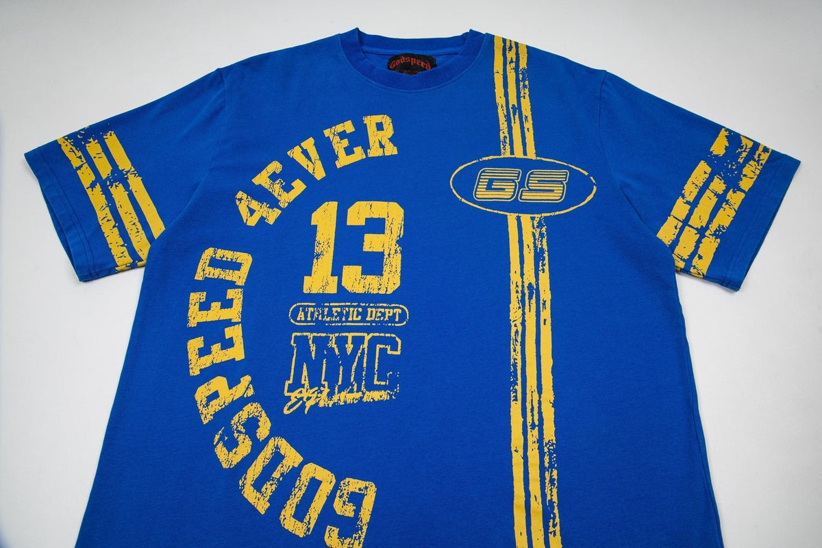 Godspeed 4Ever 13 Athletic Dept Graphic T-Shirt