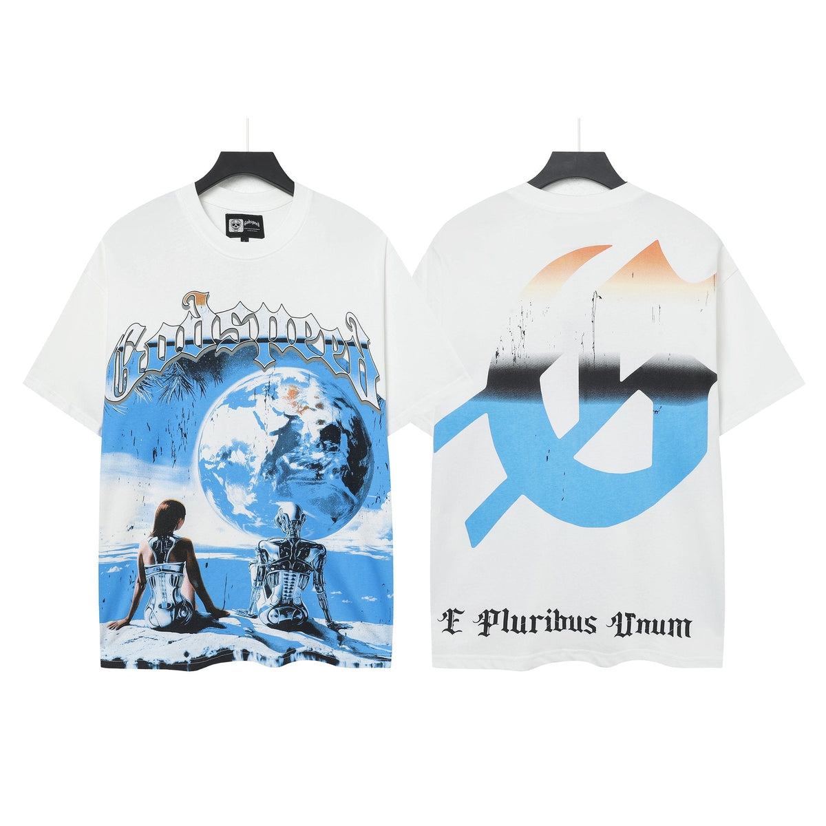 Godspeed E Pluribus Unum Graphic T-Shirt