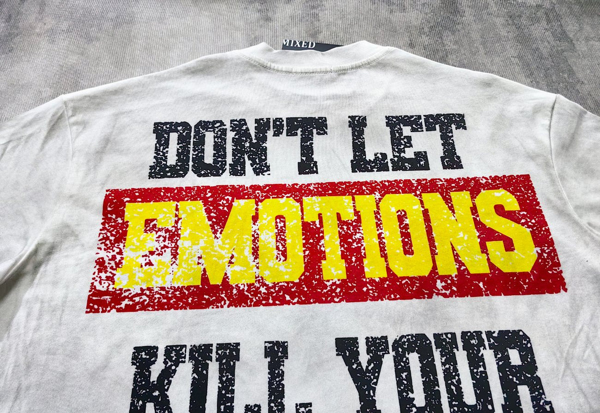 MIXED EMOTION Angel Graphic Short-Sleeve T-Shirt