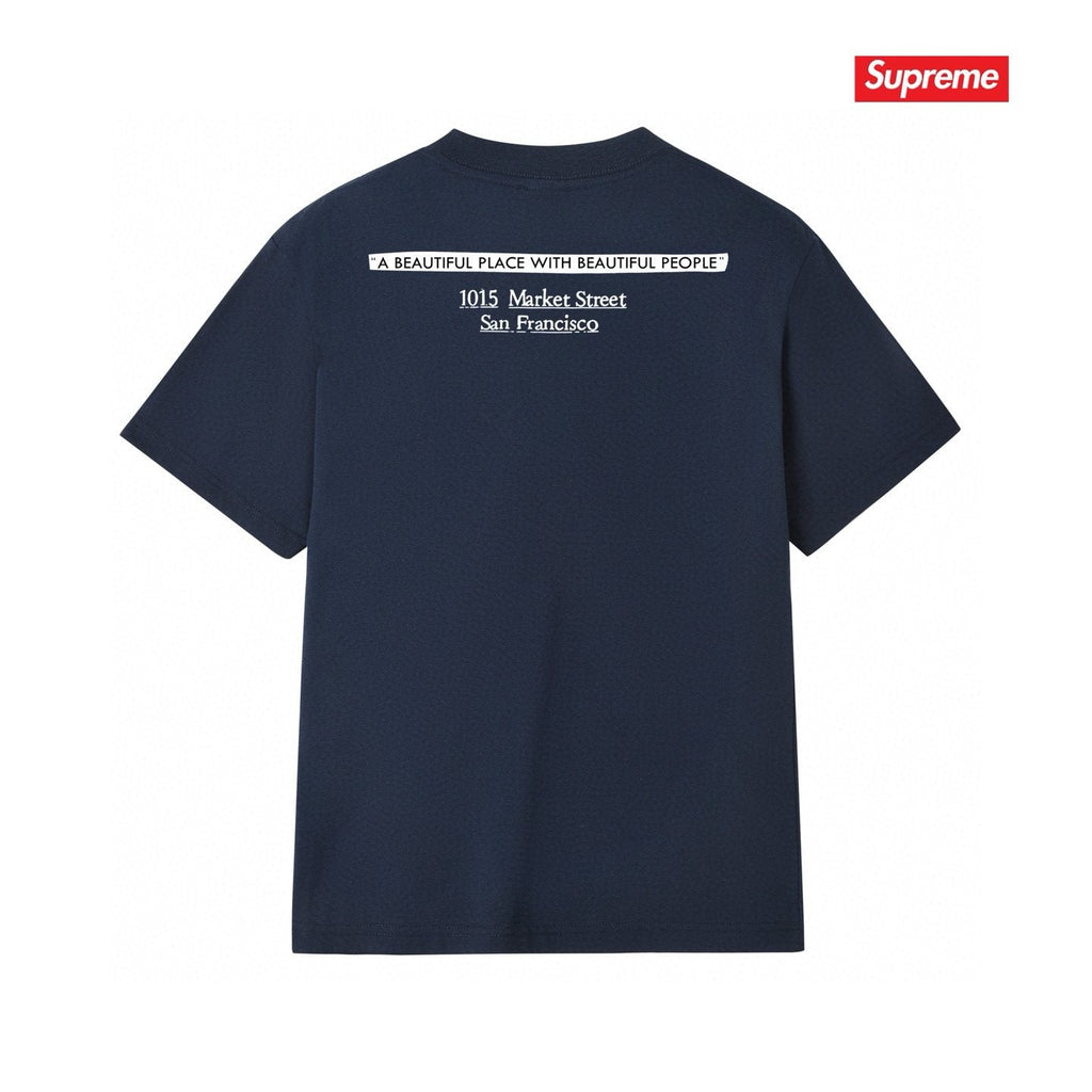 Supreme Address Graphic Short-Sleeve T-Shirt