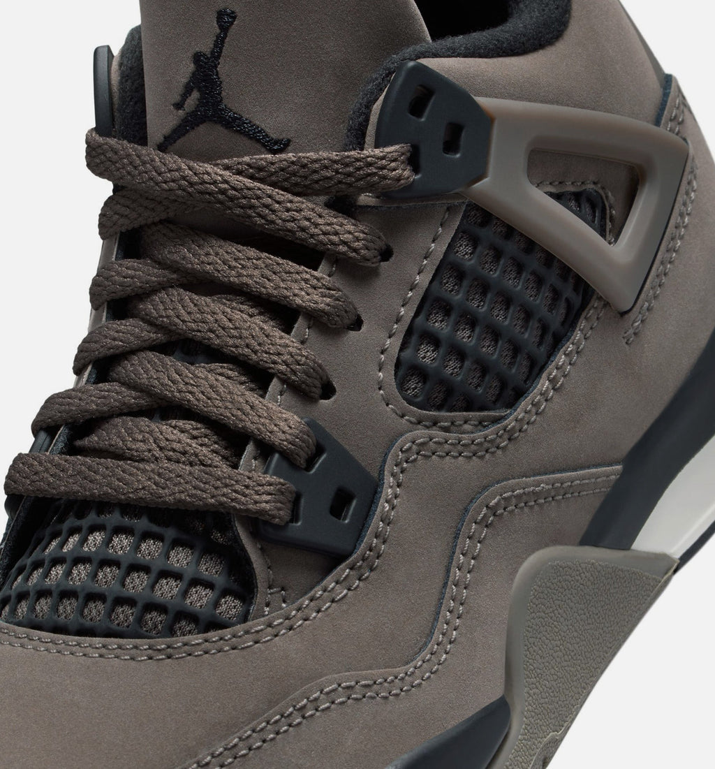 Air Jordan 4 Retro "Cave Stone and Black" Little Kids' Shoe – Cave Stone/Black/Moon Particle