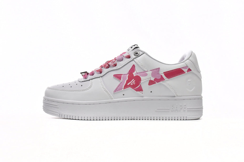 A Bathing Ape Bape Sta Low ABC Camo White Pink 2022 1I70191005-PNK